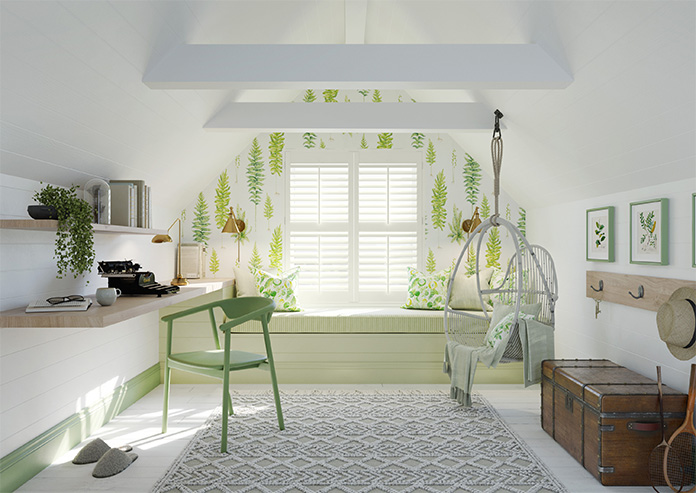 Kensington, Off White - Full Height Twist&Fit Plantation Shutter - Image 9